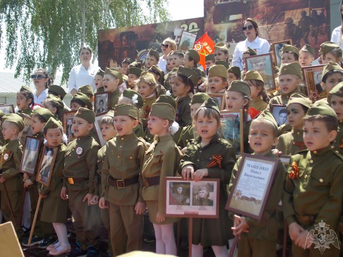 Акция "Бессмертный полк"  в ФГКДОУ "Звездочка"