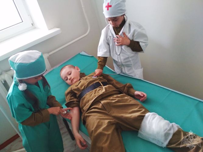 Акция "Бессмертный полк"  в ФГКДОУ "Звездочка"