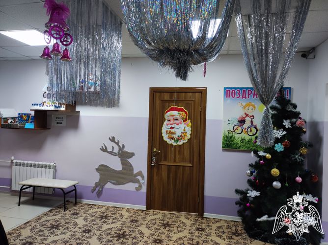 Новогоднее оформление детского сада к Новому году