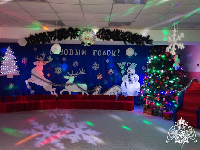 Новогоднее оформление детского сада к Новому году