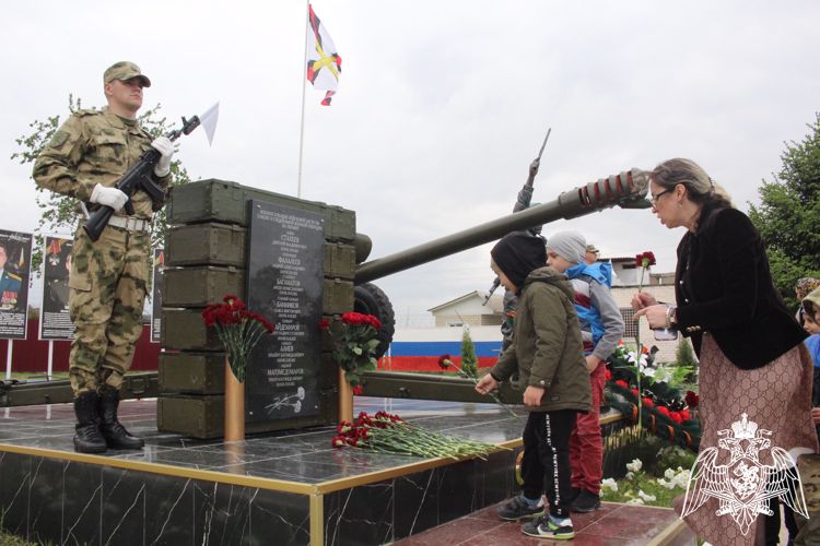 Открытие мемориального комплекса