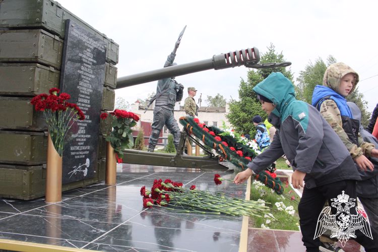 Открытие мемориального комплекса