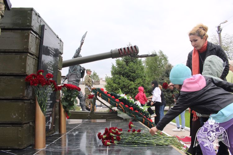 Открытие мемориального комплекса