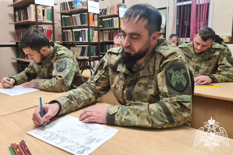 В Урус-Мартане воспитанники детского сада Росгвардии приняли участие в акции «Ленинград. Блокада. Подвиг»