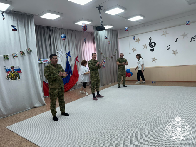 Музыкально-спортивные праздники, повященные Дню защитника Отечества. Мероприятия прошли в филиале № 1.