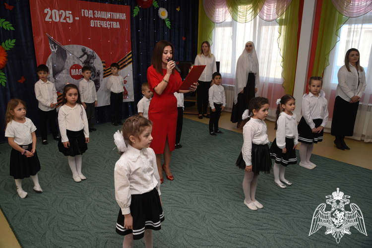 Первая годовщина открытия нового корпуса детского сада "Звездочка".