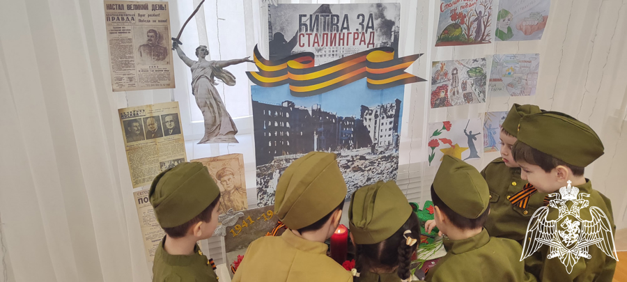 День Победы в Сталинградской битве.Проведено мероприятие в филиале №4 г.Урус-Мартан.