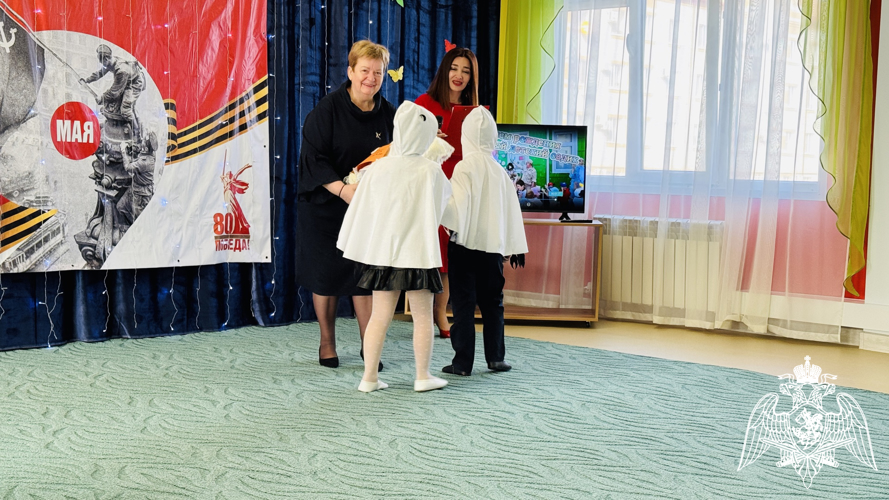 Первая годовщина открытия нового корпуса детского сада "Звездочка".