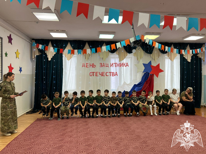 Музыкально-спортивные праздники,повященные Дню защитника Отечества. Мероприятия прошли в филиале № 4. 