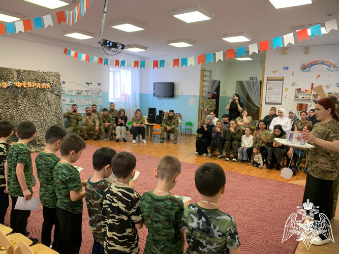 Музыкально-спортивные праздники,повященные Дню защитника Отечества. Мероприятия прошли в филиале № 4. 