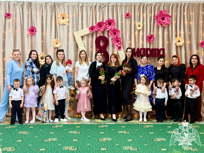 Праздник посвященный 8 Марта.Мероприятия прошли в филиале №2.