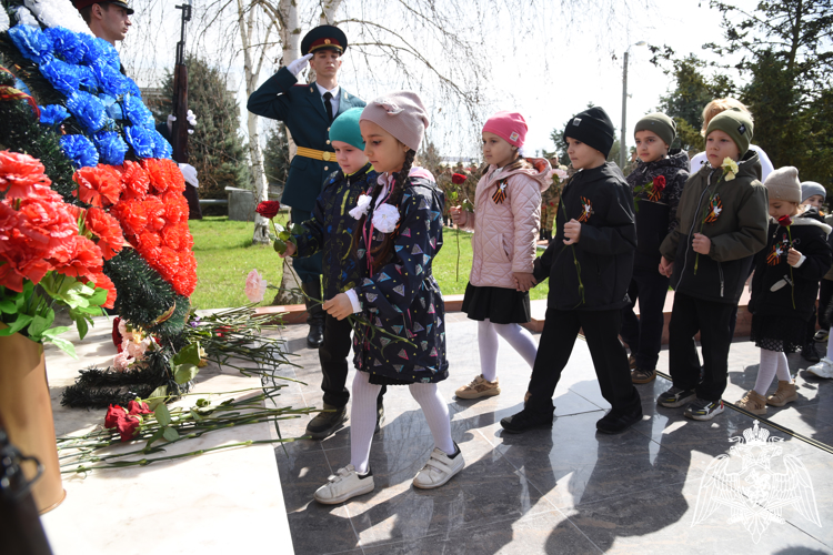 Торжественные мероприятия, посвященные 214-летию войск правопорядка и 9-летию Росгвардии.