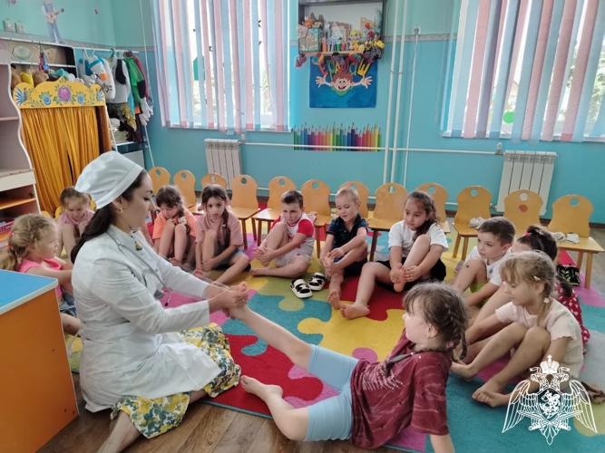 Летний день здоровья в детском саду "Звездочка"