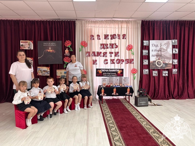 День памяти и скорби в детском саду "Звездочка" г. Грозный