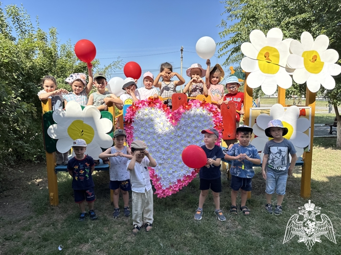 День семьи, любви и верности во втором филиале детского сада "Звездочка" ст. Шелковская