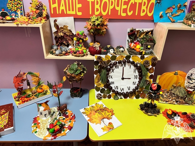 Осенняя выставка в филиале № 3 детского сада "Звездочка" г. Гудермес