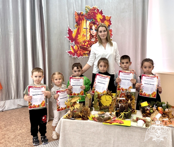 Осенняя выставка в филиале № 1 детского сада "Звездочка" ст. Наурская