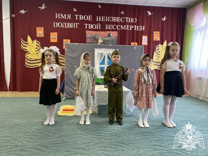 День Неизвестного солдата в детском саду "Звездочка" г. Грозный