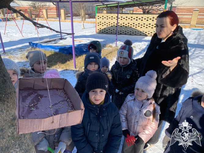 День зимующих птиц в филиале № 4 детского сада "Звездочка" г. Урус-Мартан