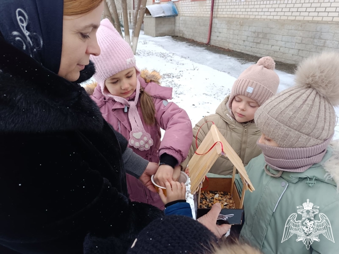 День зимующих птиц в филиале № 3 детского сада "Звездочка" г. Гудермес