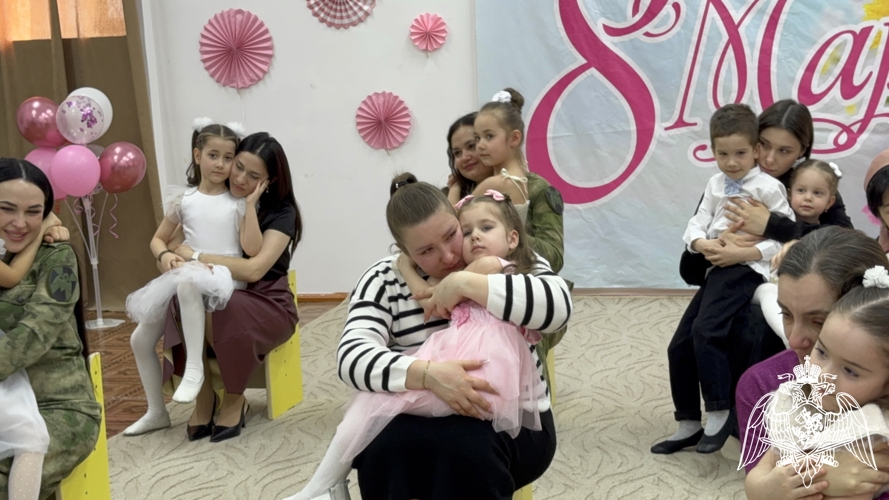 Праздничные утренники, посвященные Международному женскому дню, в филиале № 3 детского сада "Звездочка" г. Гудермес