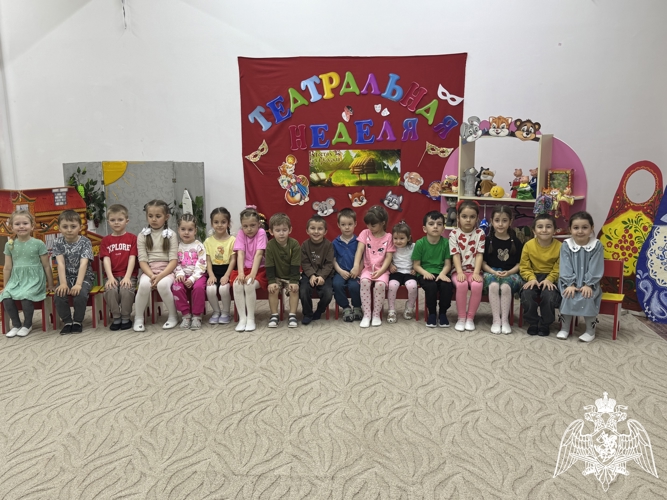 Неделя театра в филиале № 3 детского сада "Звездочка" г. Гудермес