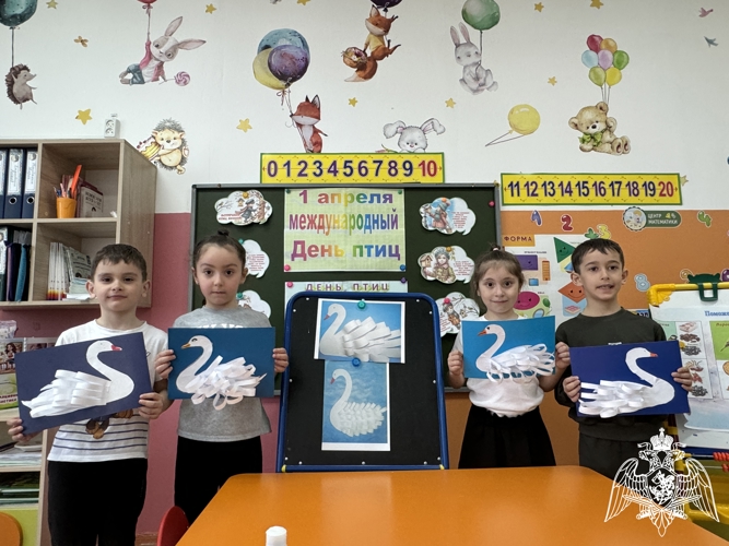 Международный день птиц в филиале № 1 детского сада "Звездочка" ст. Наурская
