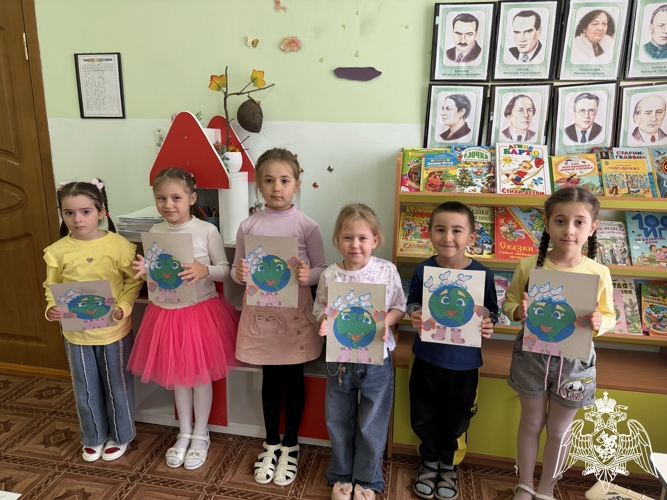 День Земли в филиале № 3 детского сада "Звездочка" г. Гудермес