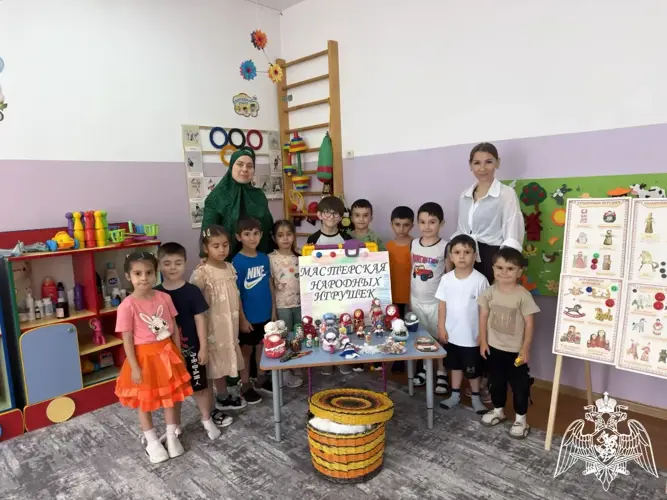 День народной игрушки в филиале № 4 детского сада "Звездочка" г. Урус-Мартан