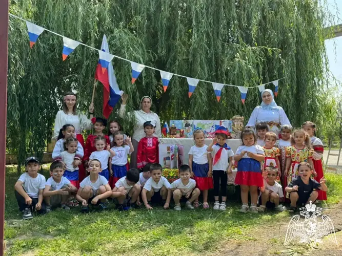 День России в филиале № 4 детского сада "Звездочка" г. Урус-Мартан