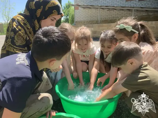 День воды в филиале № 4 детского сада "Звездочка" г. Урус-Мартан