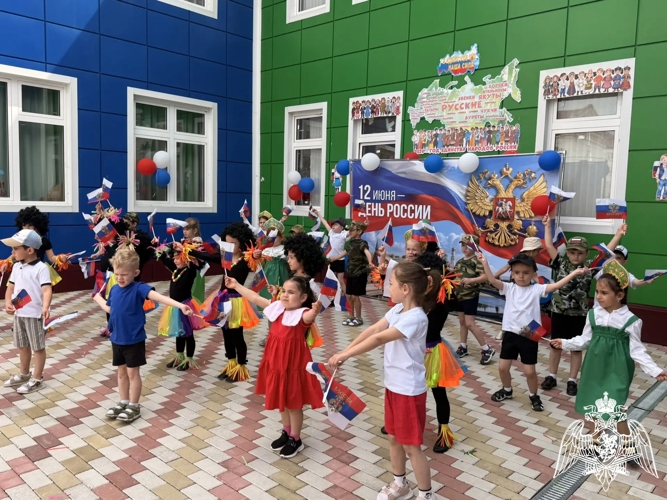 День России в 3 корпусе детского сада "Звездочка" в г. Грозный