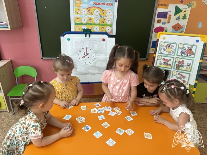 День времени и часов в филиале № 1 детского сада "Звездочка" ст. Наурская