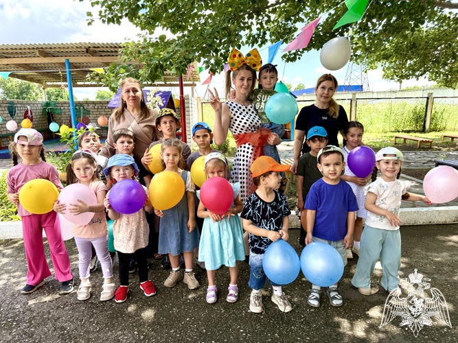 День воздушного шара в филиале № 1 детского сада "Звездочка" ст. Наурская