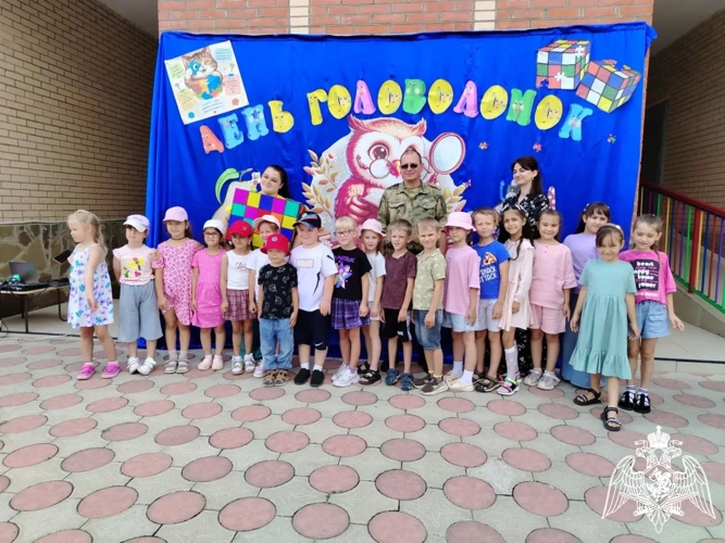 День головоломок в ФГКДОУ "Звездочка" войск национальной гвардии Российской Федерации