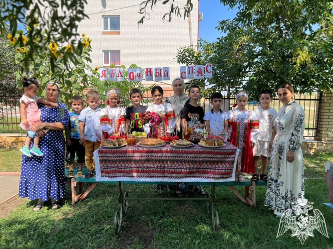 Яблочный Спас в филиале № 4 детского сада "Звездочка" г. Урус-Мартан