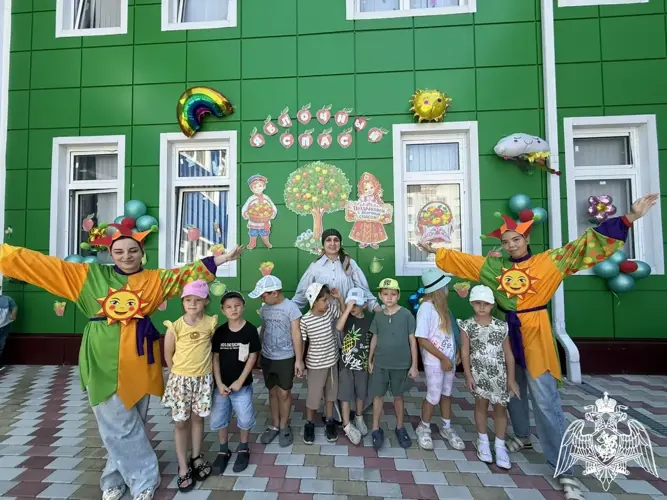 Яблочный Спас в ФГКДОУ "Звездочка" войск национальной гвардии Российской Федерации