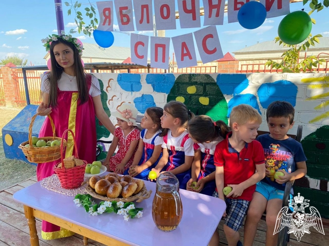 Яблочный Спас в филиале № 3 детского сада "Звездочка" г. Гудермес