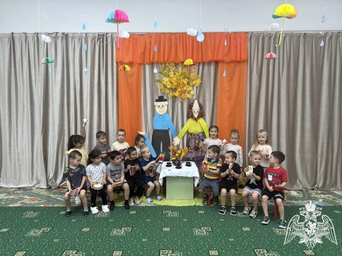 В филиале № 2 детского сада "Звездочка" ст. Шелковская отметели День Пожилого человека
